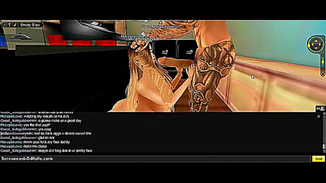 Leyal Engages in Steamy Group Action During 3D Anime Game Quest