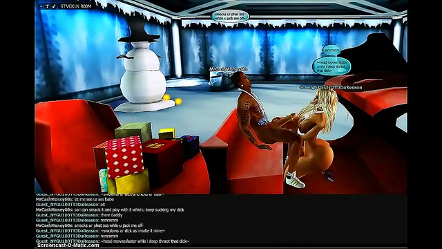 3D Anime Babe Engages in Steamy Sex During Exciting IMVU Game Play