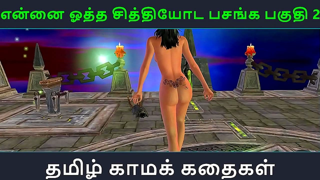 Seductive Tamil Anime Goddess Entices Man for Intense 3D hentai Pleasure