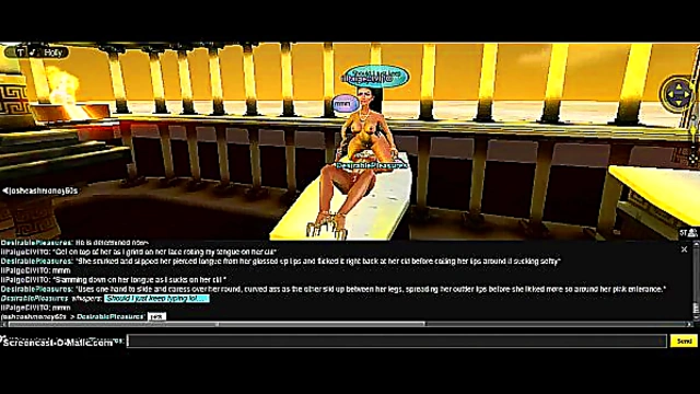Paige Embarks on a Steamy 3D Anime DP Journey in IMVU Fantasies
