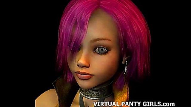 Seductive 3D Anime Stripper Tempts You with...