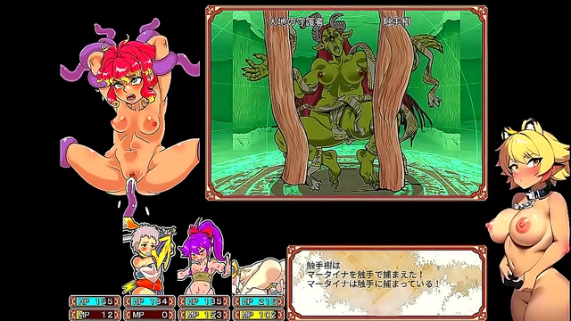 Shrine Maiden Finds Bliss with Big Breasts in Danero Live Play Hentai Adventure