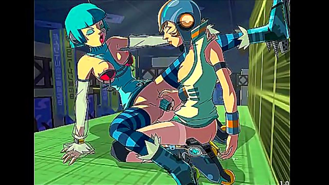 Mew & Gum Heat Up Jet Set Radio Zone withSteamy Anime Action