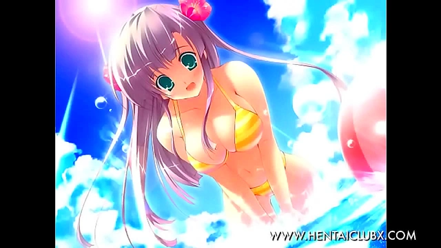 Seductive Ecchi Anime Babe Tempts with Sultry Dances and Alluring Poses