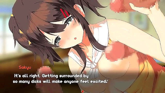 Armpit Fetish Delight with Seductive Anime Beauties in hentai Scene