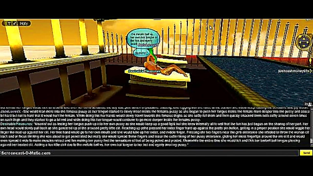 Jade Handles Double Penetration Again in Steamy IMVU Game Adventure
