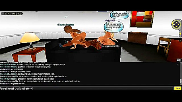 Gleamin & Christie Dive into a Sultry 3D Anime Threesome Experience