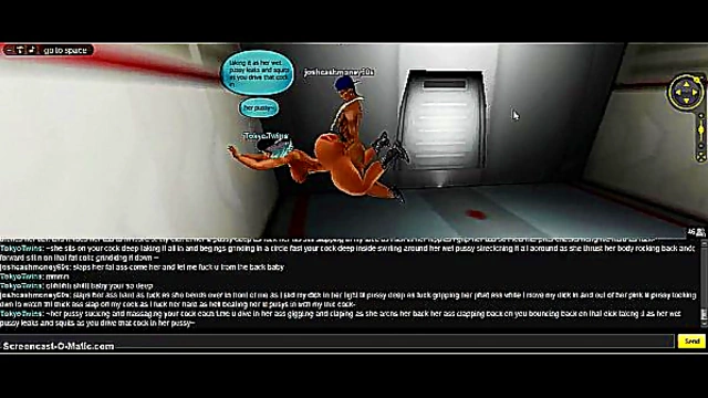 Tokyo Space hentai adventure – IMVU Characters Explore Erotic 3D Worlds