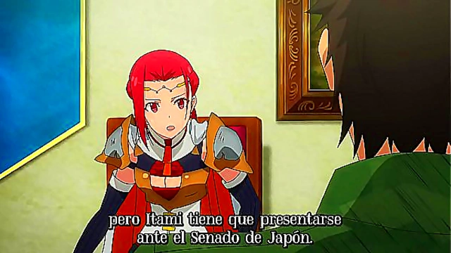 Shonen Soldier Battles for Honor with Alluring Companions in Hentai Anime