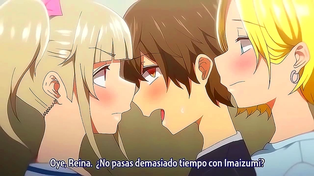 Japanese Anime Trio Shares Intimate Pleasure in Sizzling Masturbation Scene