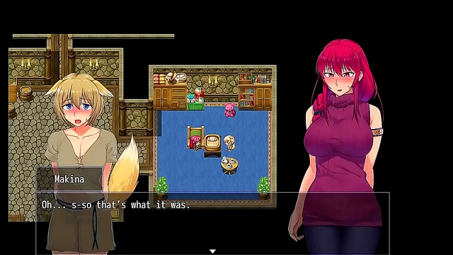 Makina & Kiara Engage in Sultry Seduction in Hot Hentai Game StepMoment