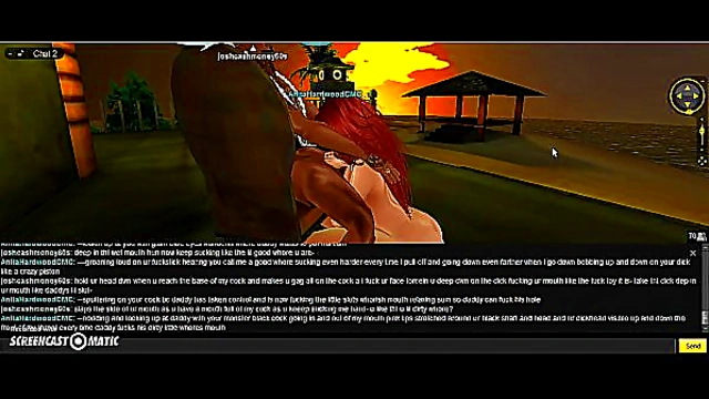 Anita's Beach Escape – Sensual Head & Anal Delights in 3D Hentai