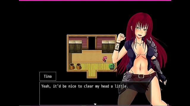 Tina, Swordswoman of the Scarlet Prison, Engages in Steamy RPG Adventures