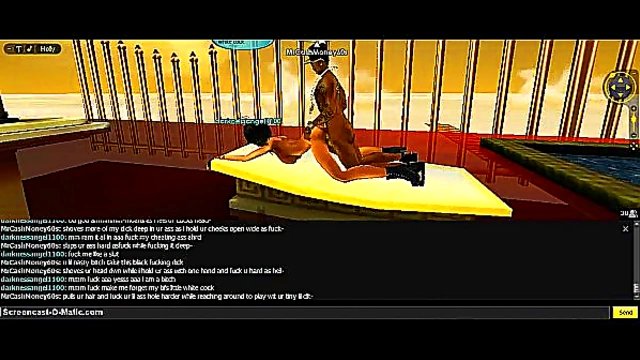 3D Cartoon Angel Tempts You with Sultry Pleasure in IMVU Game