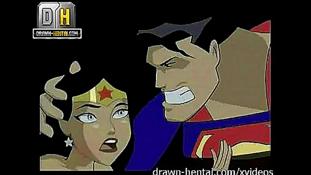Superman Satisfies Wonder Woman with Passionate Anal Bliss and Sweet Release