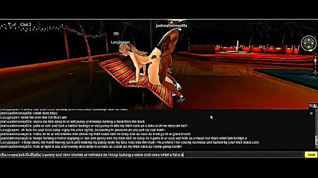 Lucy's Sensual Beach Encounter – Immersive 3D AnimePorn with IMVU-Style Action