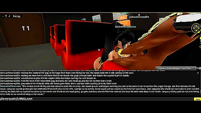 AnimatedCouple Embarks on a Steamy DP Train Adventure in 3D IMVU Hentai