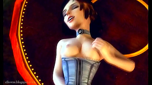 Elizabeth Finds Pleasure with Comstock in Intimate 3D Hentai Encounter