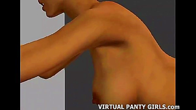 Blonde 3D Anime Babe Spoils You with Sultry Pussy Play & Mind-Blowing blowjob
