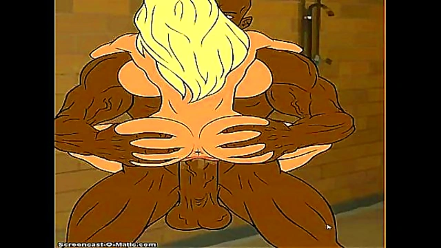 Cheerleading Trainer Finds Ecstatic Pleasure with Monstrous Black Cock in hentai Scene