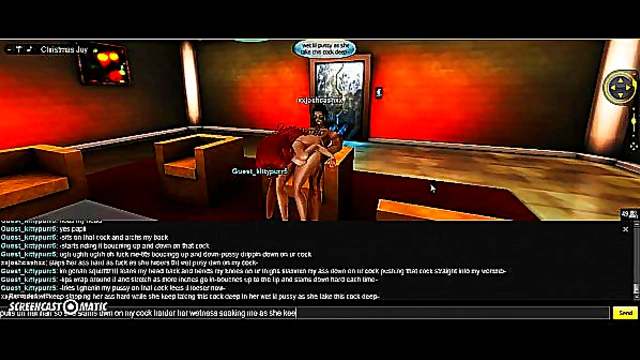 Purrfect X-Mas – Festive 3D Anime Babe Tempts You in Sensual Game Quest