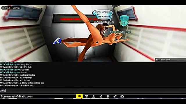 3D Anime Babe Takes Control for Steamy IMVU Gaming Fun
