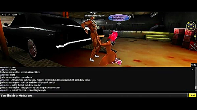 Cute Cici From IMVU Delivers Steamy 3D Anime blowjob In Virtual Realm