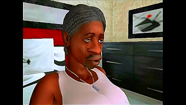 Naughty StepMommy Cartoons Enjoy Intense interracial 3D Hentai Threesome with BBC