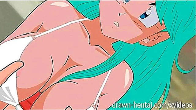 Bulma Engages in Steamy Threesome with Cartoon Balls in Dragon Ball Z Anime