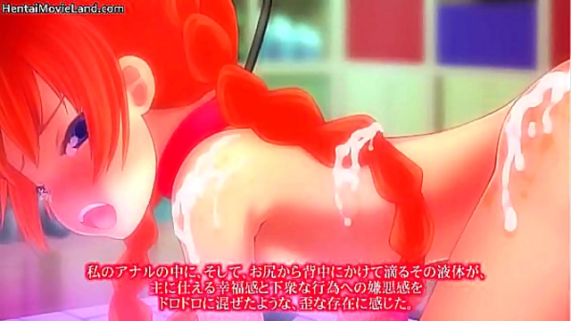 Sensual Redhead Anime beauty Enjoys Steamy Sex in Exciting Hentai Scene