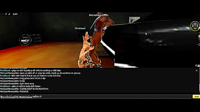 3D Goddess Tempts with Steamy Anime Passion in IMVU Game Adventure