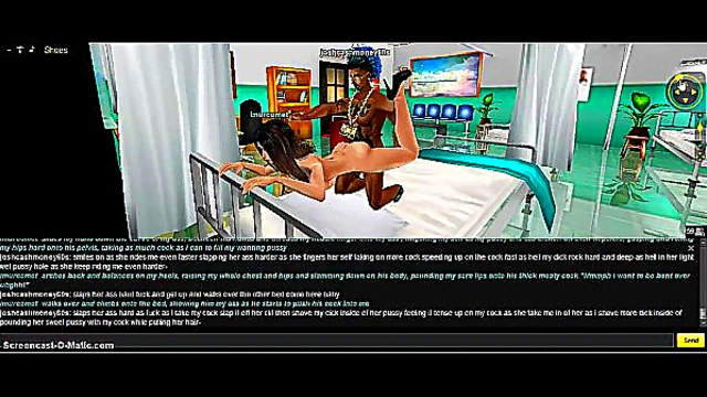 3D Anime Goddess Receives Intense Pleasure from Gamer Boy 18+ inClinic Scene