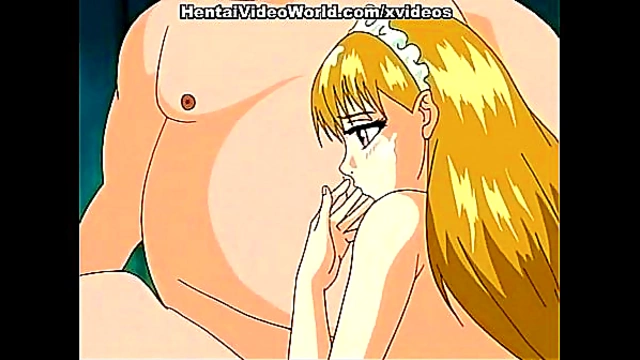 Blonde Teen 18+ Anime Girls 18+ Seduces With Bedroom Naughtiness in Hot Hentai Action
