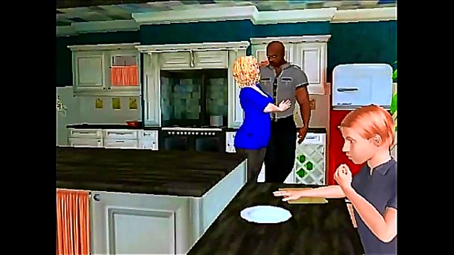 Naughty StepMommy Triple Pleasure – Exciting DP Adventure with BBC in Anime Cartoons