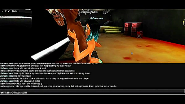 Lia DMV Seduces With Steamy 3D Anime Action in HOT IMVU Game Session