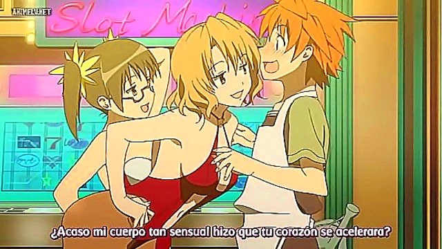 Passionate Anime Beauty Lets Loose in Love-Ru OVA 04 Ecchi Episode