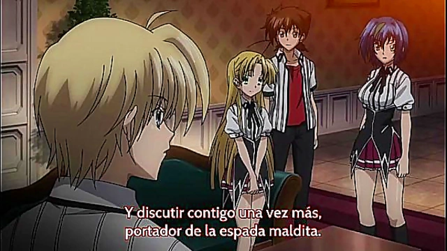 Sensual Anime Beauty Goes Wild in HD DxD Hentai Thriller