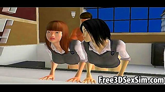 Sensual 3D Asian Anime Beauties Deliver Intense Pleasure & Hardcore Sex