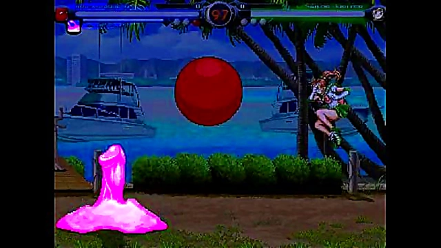 Slime and Kuromaru Seduce Sailor Jupiter in Heated Anime Encounter