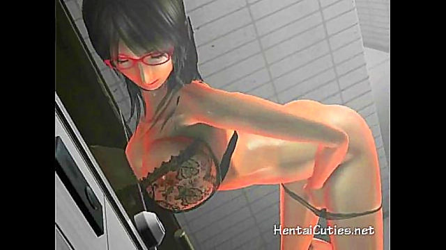 Teen 18+ Anime Girls 18+ Indulges in Steamy Lingerie Masturbation Session