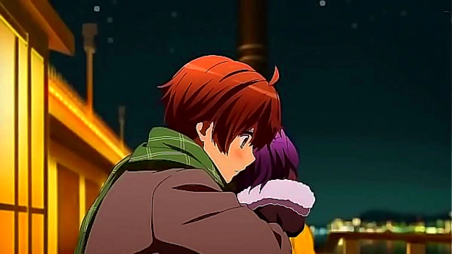 Chuunibyou Anime Lovers Embrace Romantic Passion Together