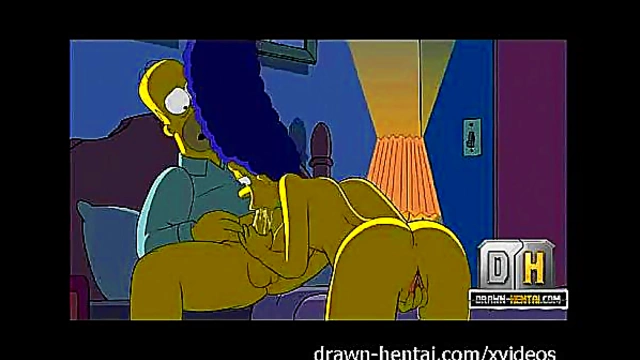 Homer Satisfies Marge with Steamy blowjob, Titfuck, and Creampie Finish