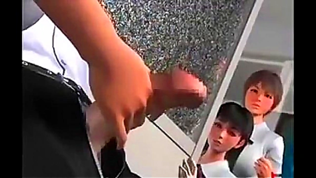 Desperate Student Seduces Teacher in Steamy 3D Hentai Encounter