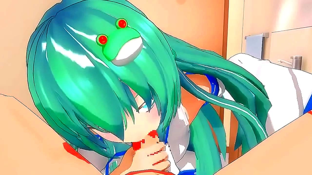 Teen 18+ Anime Cutie DeliversMind-Blowing POV blowjob with Explosive Finale