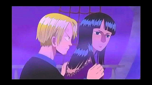 Nico Robin Tempts Lion-Man for Steamy One Piece hentai Adventure