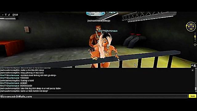 Tyga DMV 3D Anime – Hot IMVU Couple Engages in Steamy Animated Adventure
