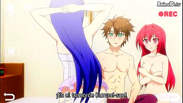 Shinmai Maou's Ultimate Trial – Anime Duo Shares Intimate Ecchi StepMoments