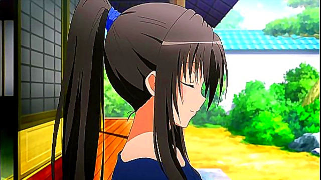 Luluko Seduces With Fiery Passion in To Love-Ru Darkness Bedroom Scene