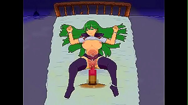 Game Heroine Receives Tender Creampie in Japanese Hentai Adventure