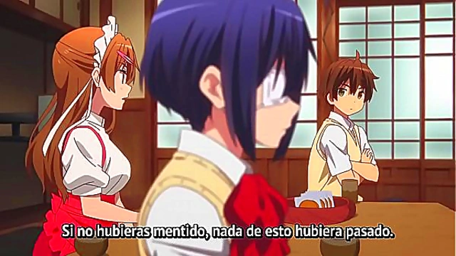 Chuunibyou Anime Lovers Engage in Tender yet Intense Passionate Scenes